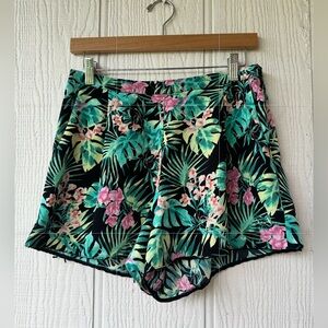ASOS High Waisted Floral Shorts